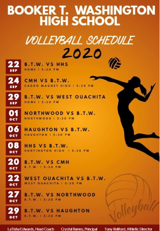 Local Level Events Booker T. Washington High School Volleyball Home