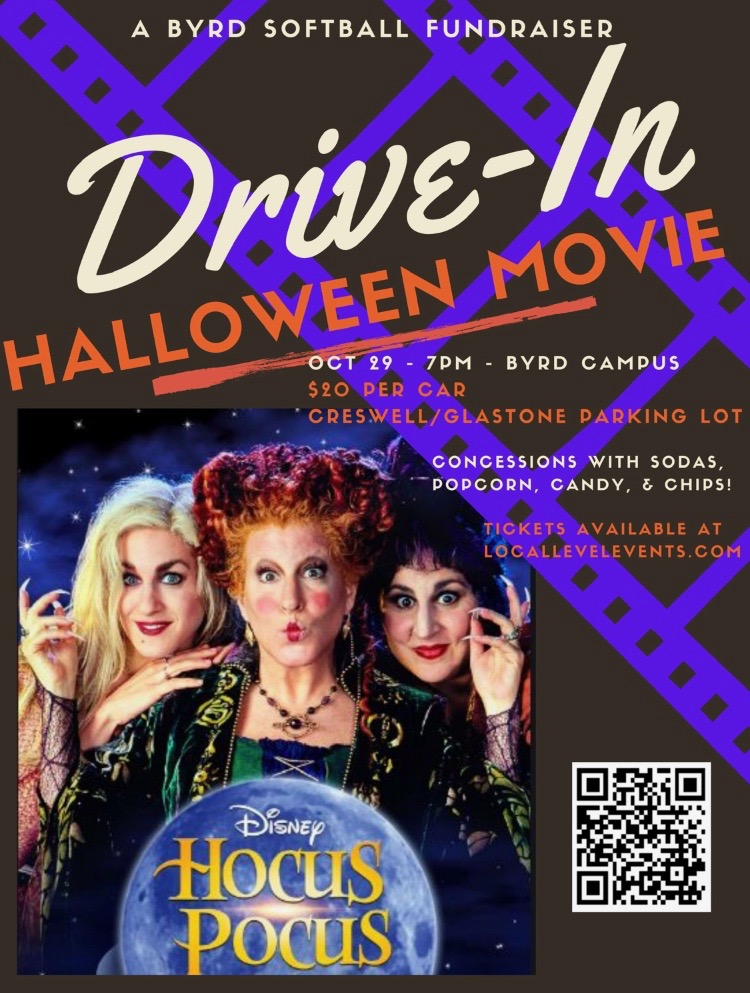 Local Level Events Byrd DriveIn Movie Night