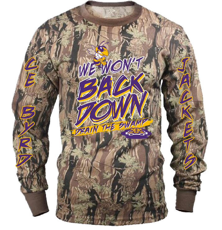 Local Level Events Byrd vs. Shreve Camo Long Sleeve Shirts