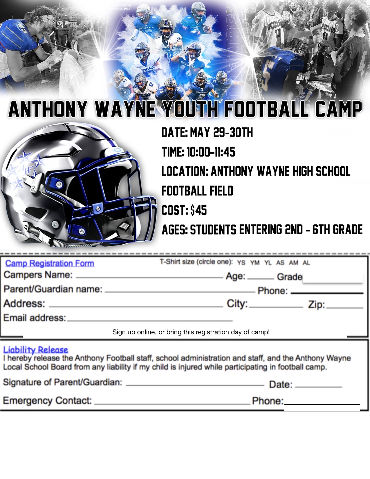 local-level-events-anthony-wayne-youth-football-camp-2024
