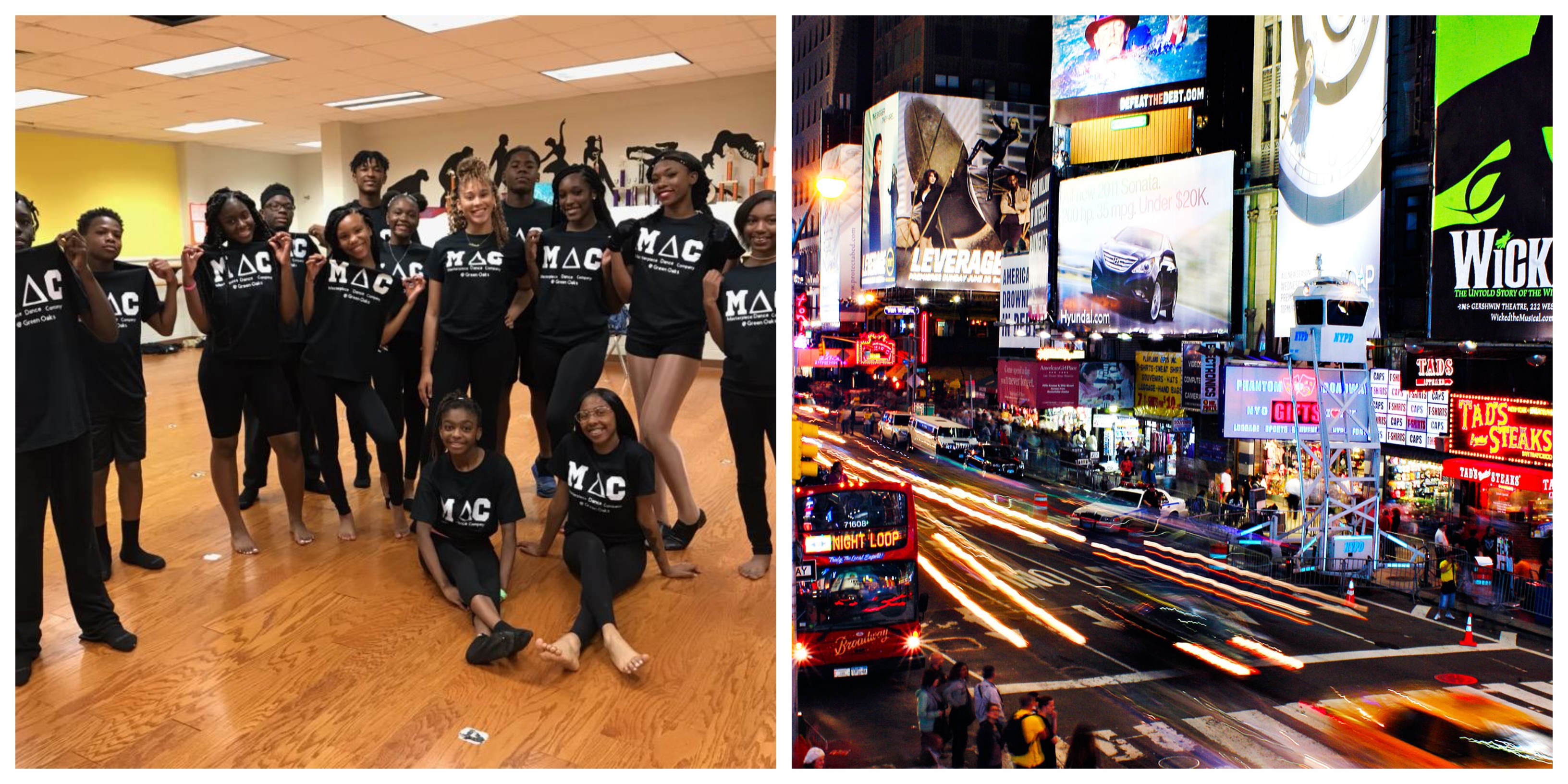Local Level Events Green Oaks Dance Company NYC TRIP JANUARY 2020